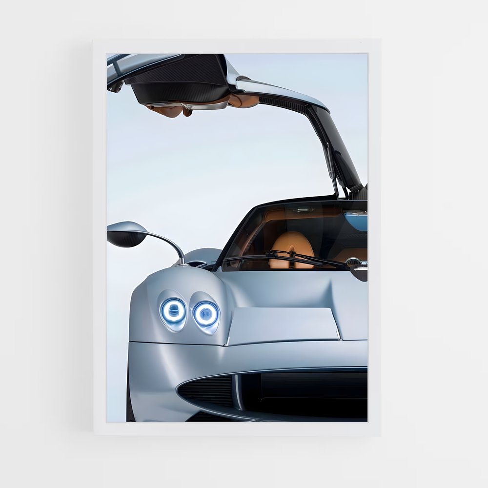 Poster Pagan Speedster – affiche Pagani (vue 3)